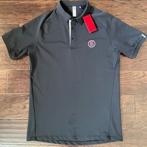 UNRL x Barstool Sports Tradition Polo, Men’s size small, black, brand new